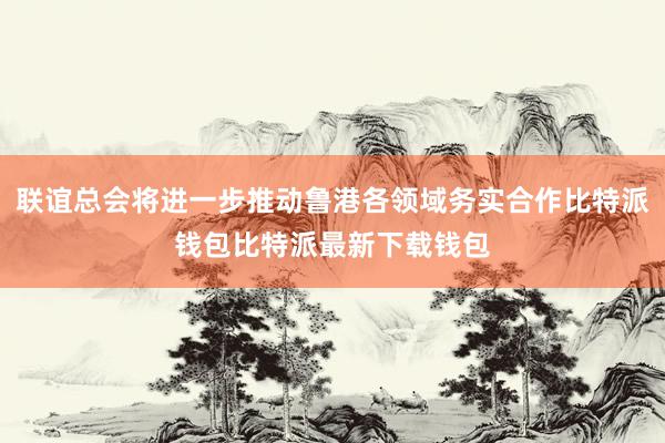 联谊总会将进一步推动鲁港各领域务实合作比特派钱包比特派最新下载钱包